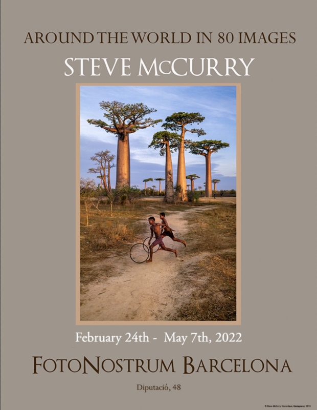 Exposición de Steve McCurry en Barcelona