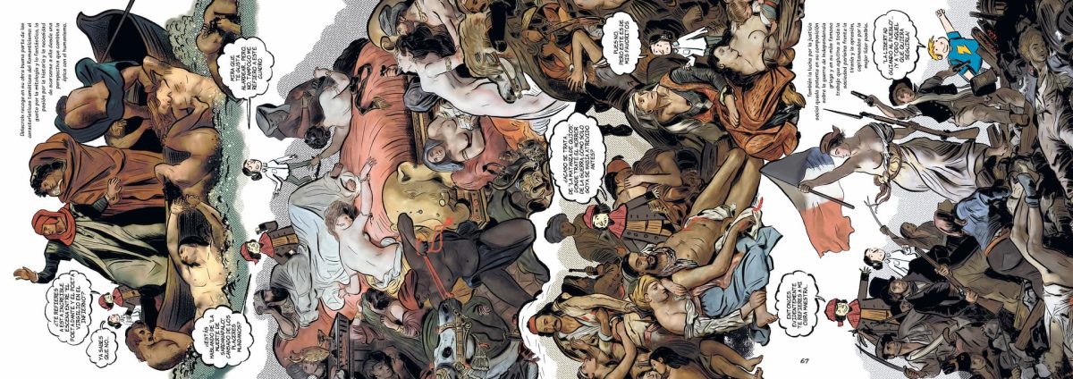 Historia del Arte en Cómic: Revoluciones, obra de Pedro Cifuentes